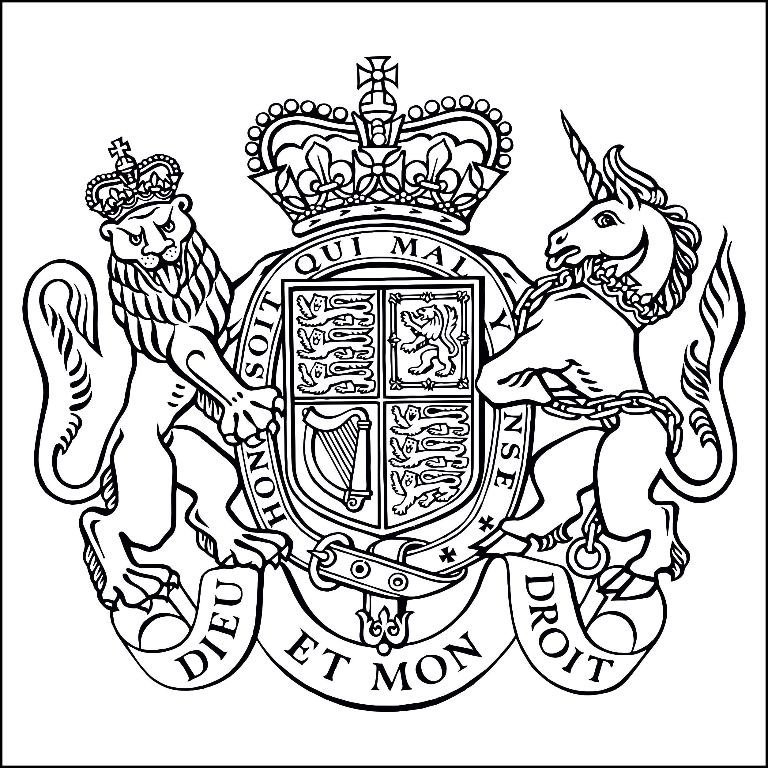 Wappen mit zwei Schildhaltern Nr.6 Wappen mit zwei Schildhaltern Nr.6
