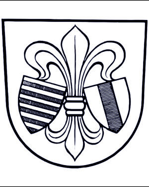 Wappenschild in Stein