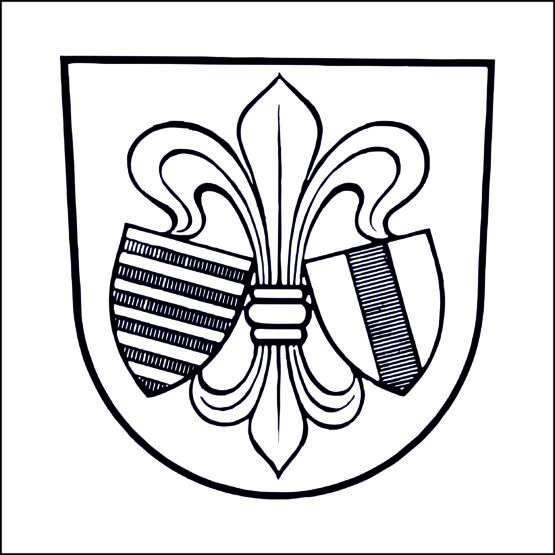 Wappenschild in Stein