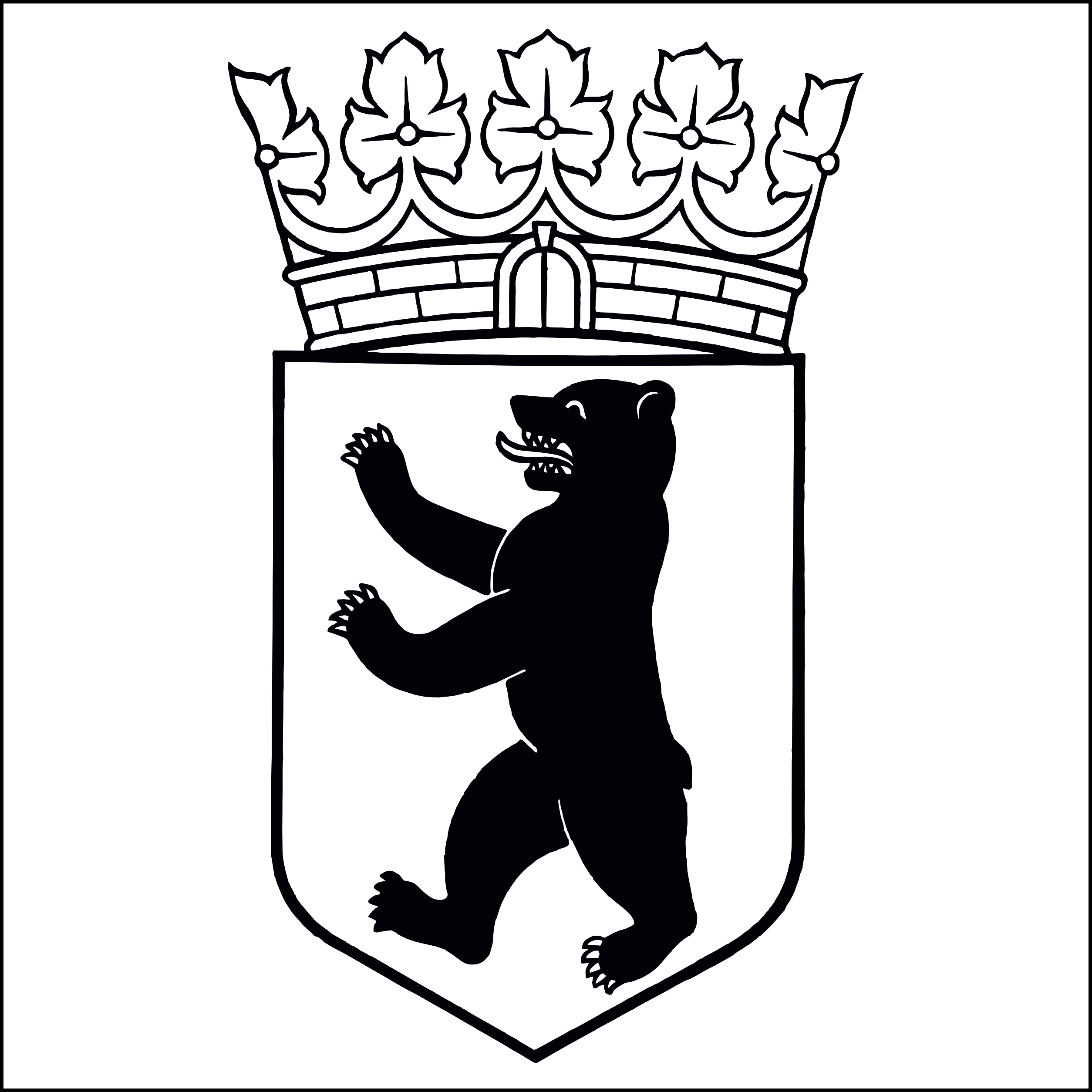 Wappenschild und Krone Nr.3